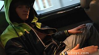 18 Cute Boy's Handjob Adventure In Public