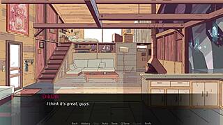 珍珠大屁股在卡通宝石动作中被爆操