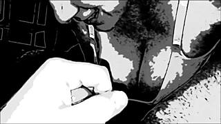 Cartoon Couple Gives Wet Blowjob and Rimjob