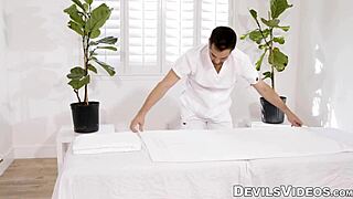 reagan foxx starts with a blowjob, then gets pounded in doggystyle and missionary, riding cowgirl until cumshot