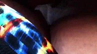 Couple enjoys licking in bbw scene