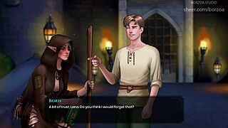 Virgin Teen Simonne Reads Naughty Secrets from a Strange Book