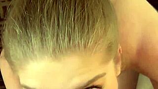 Busty Model Deepthroats Monster Cock And Swallows Cum