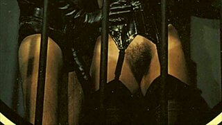 Vintage bondage scenes with hairy pussy