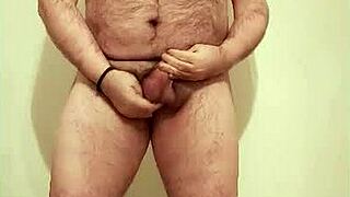 my first time doing a striptease