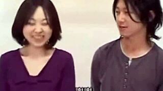 Step Son Fucks Mommy Hard on Japanese Gameshow, Wow!