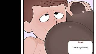 auntie helps fix my problem with her big ebony ass and tits