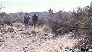 I sucked his dick while hiking, then we fucked at home, oh man.