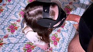 stepsister sweetmarta moves in and sucks my monster cock right away