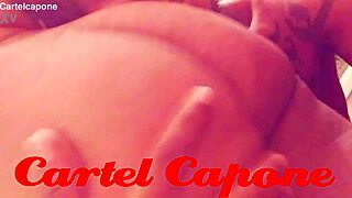 ebony babe bathes with big cock in shower