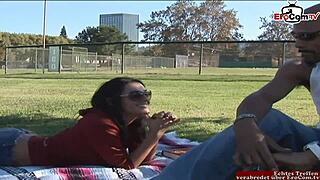 Narrative Busty teen 18+ with natural tits gets picked up for a messy facial finish