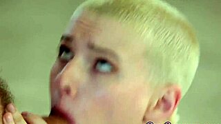 Man, this short-haired stepteen’s blowjob skills are just unreal right now!