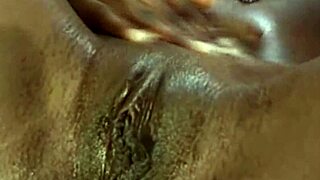 Black Housewife Masturbates Hairy Pussy With Dildo Solo!