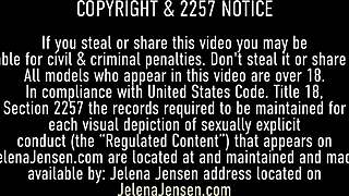 Jelena Jensen And Aria Giovanni Explore Bondage And Domination Outdoors