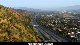 Is tiny redhead teen 18+ free for trainer's blowjob?