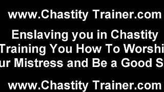 I tease your cock with femdom humiliation handjob