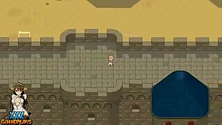 Rhodes fortress gameplay with princess and military elements.