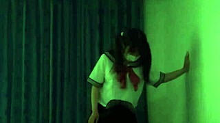 Groin kicks and ball kicks in ballbusting video