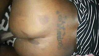 petite ebony hides before roommate arrives