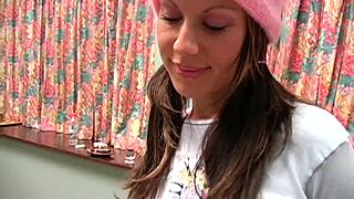 Mckenzie lee is young 18+ and fresh with a craving for cock in the ass