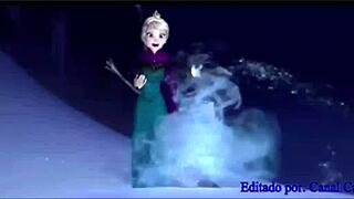 艾莎安娜冰雪奇缘3本子性爱