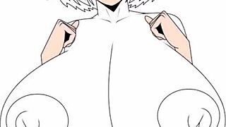 Have you seen this porn speed painting featuring big tits on japanese anime slut?