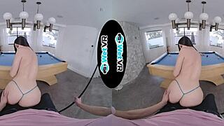 VR桌球桌April Valentino挑逗狂干爽翻天