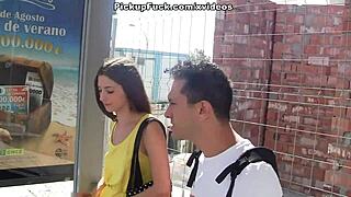 i pick up spanish girls and fuck on street
