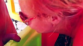 Vicky Wilfing dominates with intense sucking action in Croatia part 2