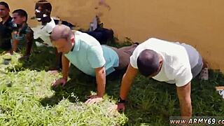 First time gay anal sex with drill sergeant! Yes! 😏