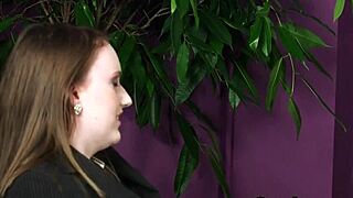 Nasty Honey Gets Cum Shot On Face Eating Semen