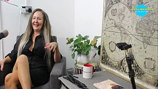 Unseen and unedited interview with a porn star in reality mature setting.