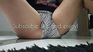 Feel the Passion as This Curvy Milf Leaves You a Horny Gift