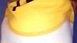 chubby british babe in usa spreads and masturbates her breasts intriguingly.