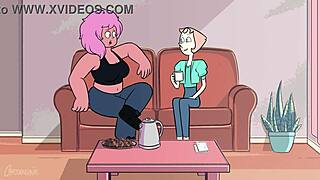 not so mystery girl feels excited in her new cartoon adventure