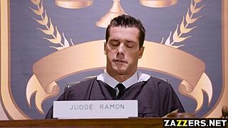 Milf kristina rose takes two big cocks at once in anal threesome.