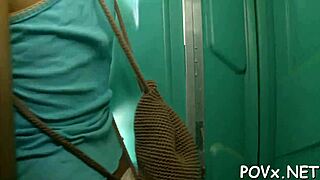 teen slut gives blowjob and gets fucked pov