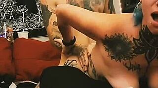 amateur couple engages in intense doggystyle fucking, ending with a cumshot