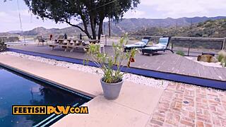 Casey Calvert's Foot Fetish And Anal Fun With Toys!