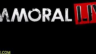 Busty Keisha Grey's Wild Threeway with Irish Teen and Crazy Man