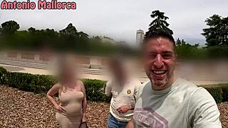 hot spanish mom with big tits, want to get picked up for anal threesome?