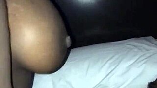 Chocolate girl joins group threesome gathering