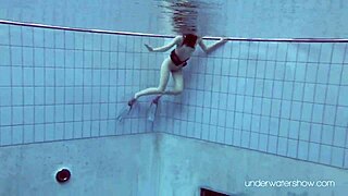 Underwater slut Roxalana Cheh naked, I couldn't resis her small tits