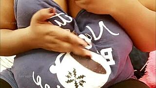 Sexy north indian girl showing boobs