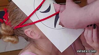 Spicy chick gets brutal anal treatment in the asylum