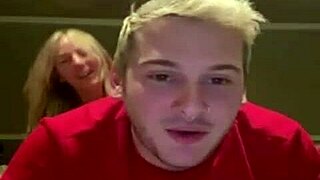 watch this blonde teen flash tits on periscope?