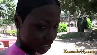 Wow, Ebony Teen Pixie Fucked Hard in POV by Kumalott!