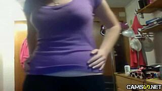 Intriguing Webcam Masturbation With Amateur Ass And Tits