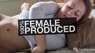 Ginger Babe Reaches Climax Masturbating.