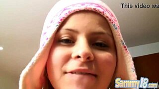 Teen Sammy 18 Craves Solo Pleasure - So Tasty?